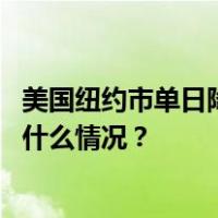 美国纽约市单日降雨量创历史纪录，数百架次航班延误 这是什么情况？