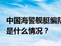 中国海警舰艇编队9日在我钓鱼岛领海巡航 这是什么情况？