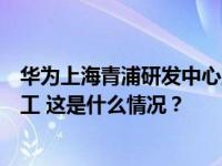 华为上海青浦研发中心主体工程完成建设，预计明年年初竣工 这是什么情况？