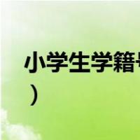 小学生学籍号怎么查?（全国学生学籍号查询）