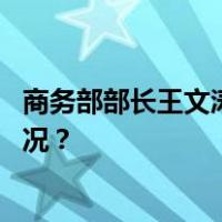 商务部部长王文涛会见苹果公司首席执行官库克 这是什么情况？