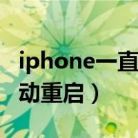 iphone一直自动重启白苹果（iphone一直自动重启）