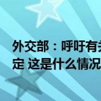 外交部：呼吁有关方面尽快停火止战确保中缅边境的安全稳定 这是什么情况？