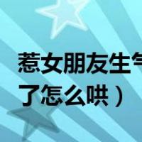 惹女朋友生气了怎么哄她开心（惹女朋友生气了怎么哄）