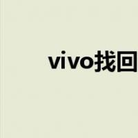 vivo找回手机官网（vivo找回手机）