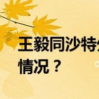 王毅同沙特外交大臣费萨尔通电话 这是什么情况？