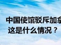 中国使馆驳斥加拿大《环球邮报》：不负责任 这是什么情况？