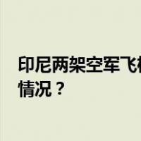 印尼两架空军飞机坠毁，4名机组人员均确认死亡 这是什么情况？