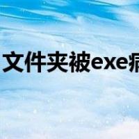 文件夹被exe病毒感染（文件夹感染病毒exe）