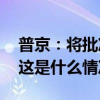 普京：将批准新版俄罗斯人工智能发展战略 这是什么情况？