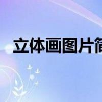 立体画图片简单小学生（立体画图片简单）