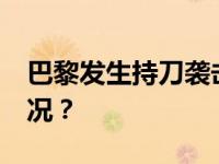 巴黎发生持刀袭击事件，1死2伤 这是什么情况？