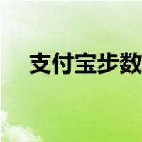 支付宝步数修改插件（支付宝步数修改）