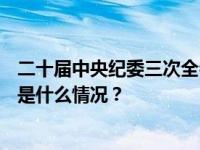 二十届中央纪委三次全会将于2024年1月8日至10日召开 这是什么情况？