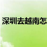 深圳去越南怎样办签证（去越南怎样办签证）