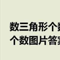 数三角形个数图片答案 图解 题目（数三角形个数图片答案）