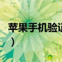 苹果手机验证应用在哪里（苹果手机验证应用）