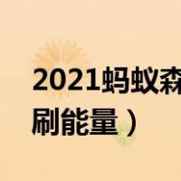 2021蚂蚁森林刷能量技巧（支付宝蚂蚁森林刷能量）