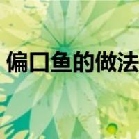 偏口鱼的做法大全图解（偏口鱼的做法大全）