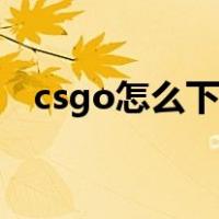 csgo怎么下载比赛录像（csgo怎么下载）