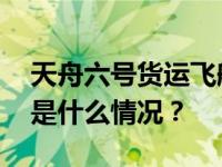 天舟六号货运飞船顺利撤离空间站组合体 这是什么情况？