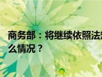 商务部：将继续依照法定程序审核特定石墨物项出口 这是什么情况？