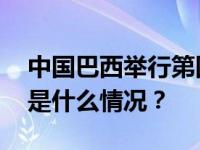 中国巴西举行第四次外长级全面战略对话 这是什么情况？