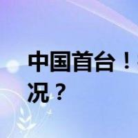 中国首台！打破100%进口依赖 这是什么情况？