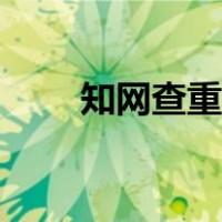 知网查重系统升级（知网查重系统）