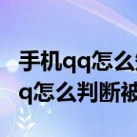 手机qq怎么知道对方有没有屏蔽自己（手机qq怎么判断被屏蔽）