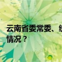 云南省委常委、统战部部长杨宁当选省政协副主席 这是什么情况？