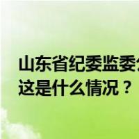 山东省纪委监委公开曝光5起享乐主义、奢靡之风典型问题 这是什么情况？