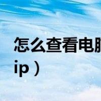 怎么查看电脑ip用户名和密码（怎么查看电脑ip）