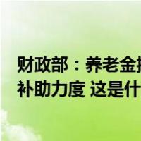 财政部：养老金按时足额发放有保证，今年将加大中央财政补助力度 这是什么情况？