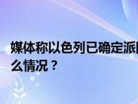 媒体称以色列已确定派团前往开罗参加巴以停火谈判 这是什么情况？