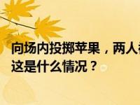 向场内投掷苹果，两人被终身禁入成都大熊猫繁育研究基地 这是什么情况？