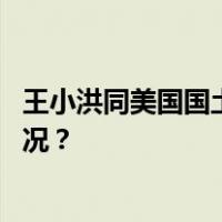 王小洪同美国国土安全部部长马约卡斯举行会晤 这是什么情况？