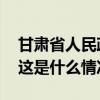 甘肃省人民政府原参事王欢祥接受审查调查 这是什么情况？