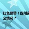 红色预警！四川东北部局地发生山洪灾害可能性很大 这是什么情况？