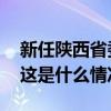 新任陕西省委常委王海鹏已兼任省委秘书长 这是什么情况？