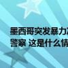 墨西哥突发暴力冲突，6人死亡！包括两名国防人员和一名警察 这是什么情况？