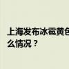 上海发布冰雹黄色预警，目前一橙三黄一蓝预警高挂 这是什么情况？