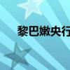 黎巴嫩央行前行长被捕 这是什么情况？