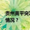 贵州黄平突发重大刑案，嫌犯潜逃 这是什么情况？