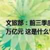 文旅部：前三季度预计国内旅游人次42.9亿，旅游花费4.32万亿元 这是什么情况？